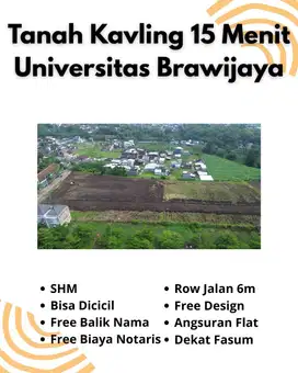 Tanah Strategis di Brawijaya, Bandulan, Malang - Harga Menarik!