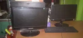 2 sheet PC zirek & HP lengkap ex kantor nyala