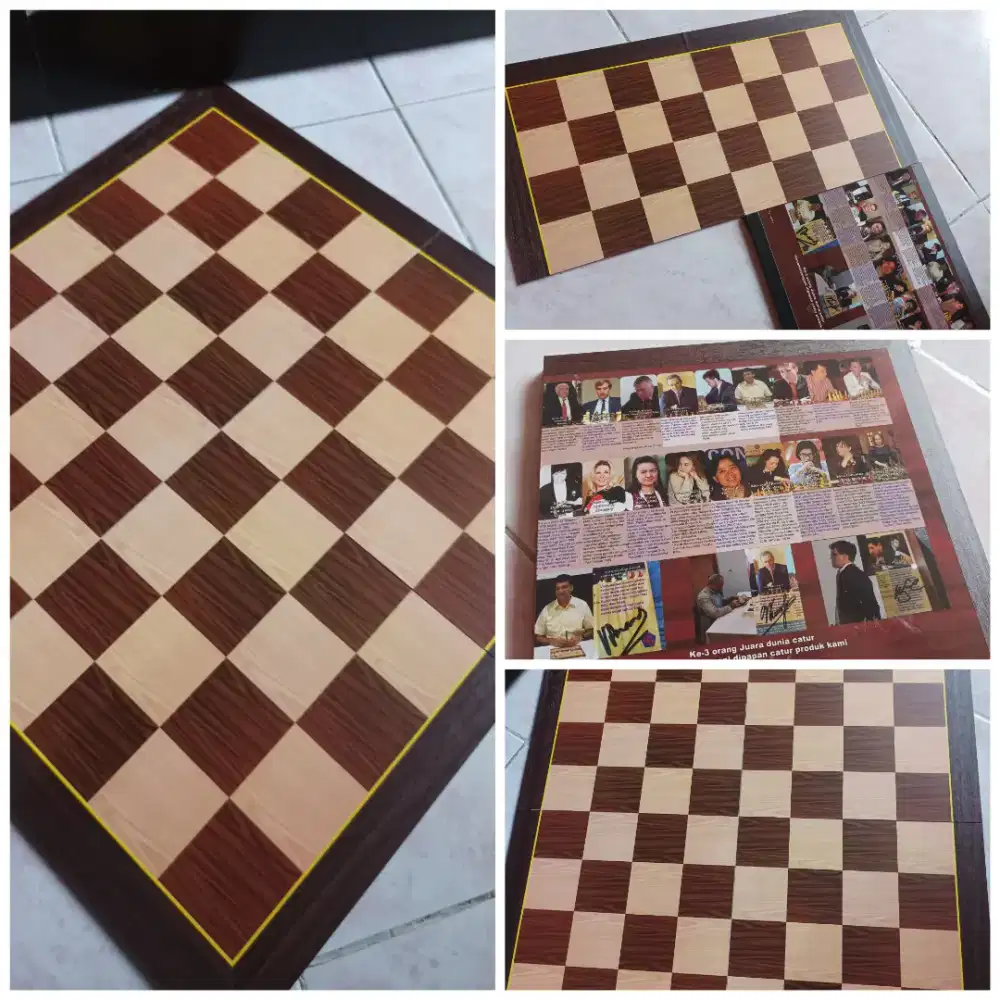 Papan catur lipat efisien