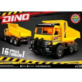 Mainan anak truk dump dino jumbo