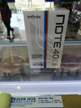 Infinix note 40 pro 5G 8/256 layar lengkung + wireless charger