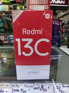Redmi 13C 8/256 Baru Masi segel original