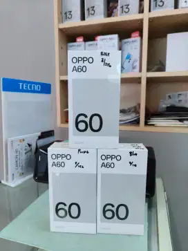 Promo OPPO A60 8+8GB/256GB Resmi Segel