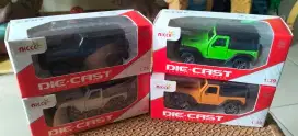 Diecast Jeep Wrangler set