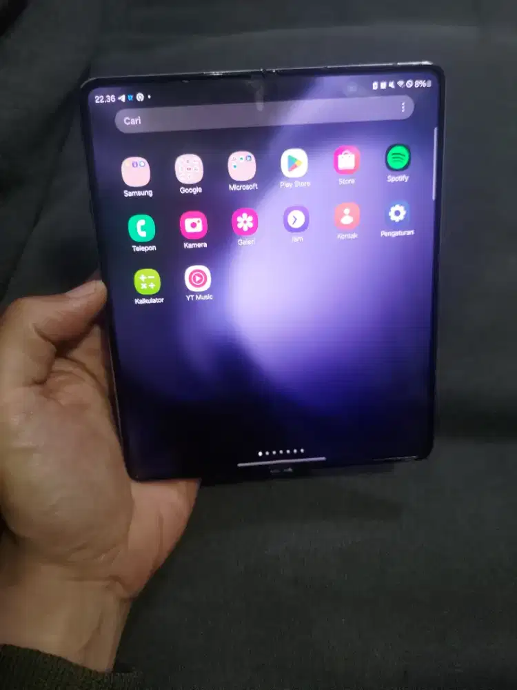 Samsung fold 5 256gb resmi Indonesia kondisi jaminan mulus