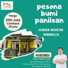 rumah minimalis desain modern fullspek di kab bandung harga terjangkau