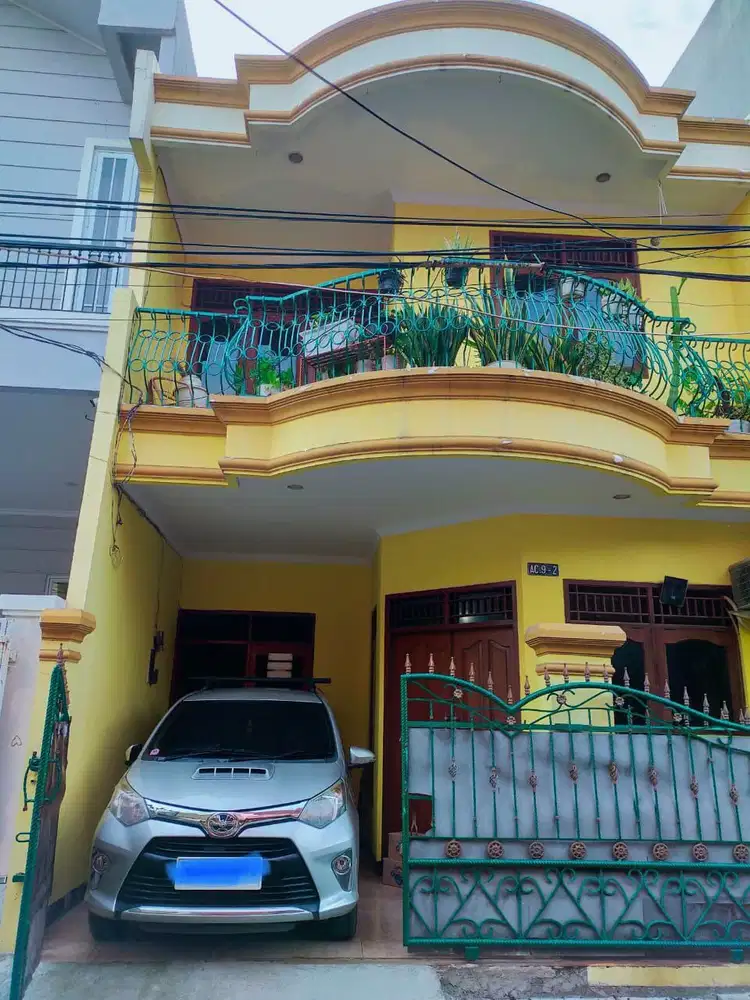 MURAH RUMAH BANGUNAN BARU 2 LT DI PONDOK UNGU PERMAI BEKASI UTARA