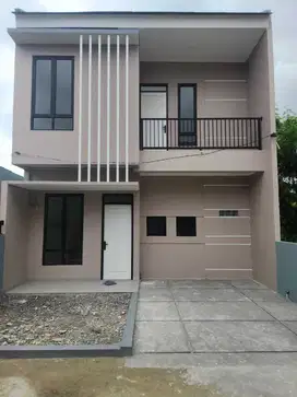 Rumah Baru 2 Lantai Di Lokasi Strategis Agus Salim Bekasi