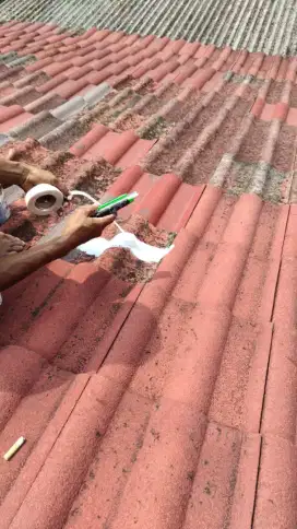 Jasa perbaikan atap bocor, talang air, dan dak rembes