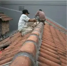 Jasa perbaikan atap bocor, talang air, dan dak rembes
