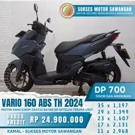 Order vario 160 Abs th 2024 pake kredivo aja 1 jam langsung ACC