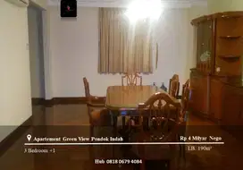 Dijual Apartemen Green View Pondok Indah 3BR+1 Full Furnished