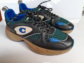 Sepatu Coach Tech Runner,Classic Jogging style  C5935 Blue Original