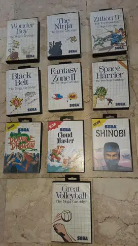 Sega Master System Catrudge Original