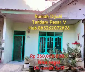 DIJUAL RUMAH TANDEM PSR 5