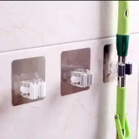 Gantungan Sapu Pel Multifungsi Mop Broom Hanger Hook