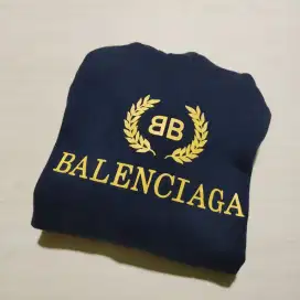 Jaket Hoodie Luxury Balenciaga colour navy Size S