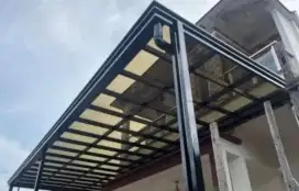 Kanopi solar flat glowing