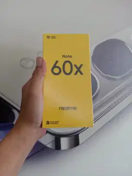 [ Fast respon wa ] Realme Note 60X 4/64 Garansi resmi 1thn