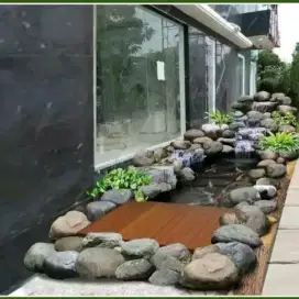 kolam natural pond