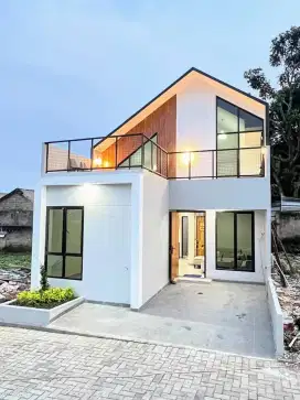 Rumah asri strategis 900meter ke pintu tol depok