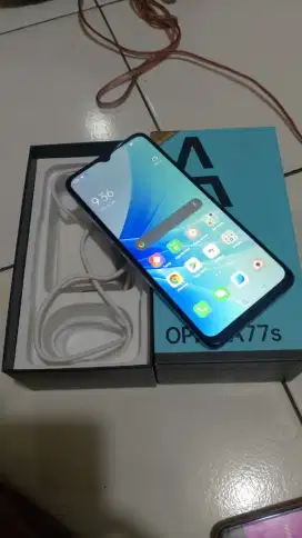 Oppo a77s lengkap 8/128