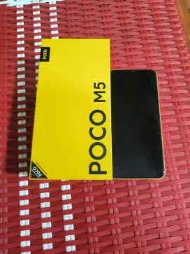 Poco m5 4/128 fullset ori