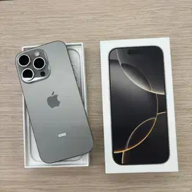 Cicilan 0% apple iPhone 16 pro 256GB natural titanium