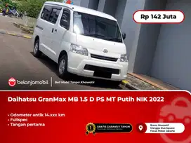 [KM14RB] Daihatsu Gran Max GranMax 1.5 D PS MT Fulspec Putih 2022/2023