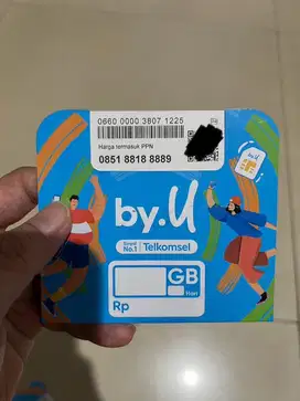 Nomor Cantik By.u Telkomsel 8889 , 188 , 1818