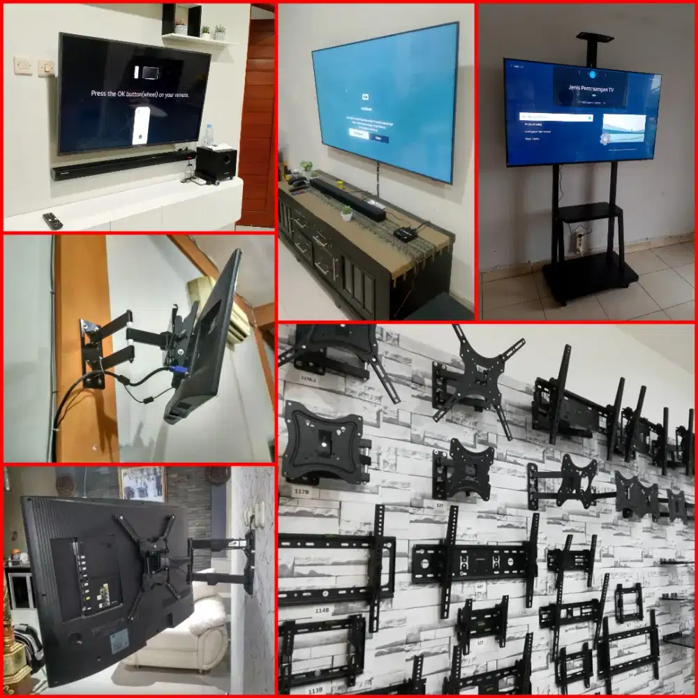 Promo sak pasange - Bracket tv / Braket tv (selama persediaan ada)