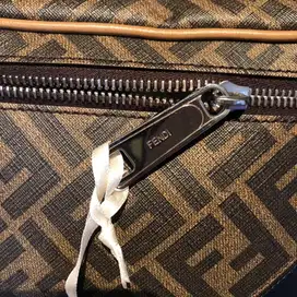 Fendi FF Fabric Leather Bumbag Original!!