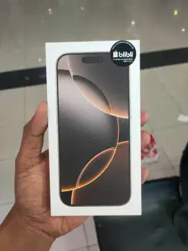 iphone 16 pro 256Gb New bnib grs resmi 0 timer