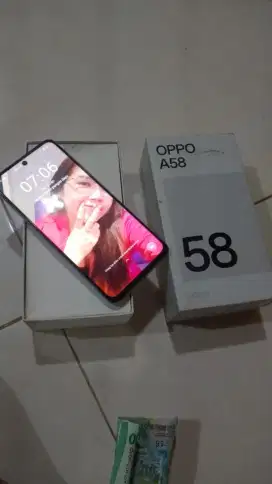Oppo A58 8/128 fullset mlusss nominuss pmakaian cwe