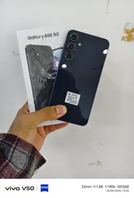 Samsung A55 5G 12/256 navy garansi on November 2025