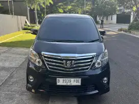 TOYOTA ALPHARD S ALLES AT 2014 HITAM