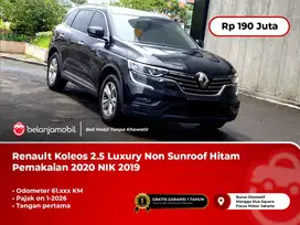 [PAJAK ON 1-2026] Renault Koleos 2.5 Luxury Hitam 2019/2020