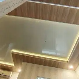 Jasa Tukang Pasang Plafon Partisi Wall Moulding Sekat PVC GRC Gypsum