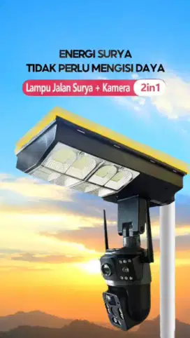 CCTV OUTDOOR 2IN1 SOLAR PANEL 4G