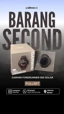 Garmin forerunner 955 solar