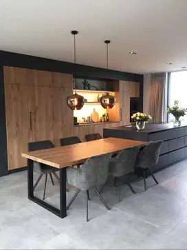 Custom Interior Kitchen Set, Backdrop TV, Lemari, Wardrobe