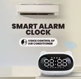 Jam Pengontrol Suara (Bisa Matikan AC, TV, Lampu Malam)