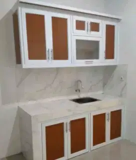 Kitchenset almunium acp ,anti rayap tahan air / pm