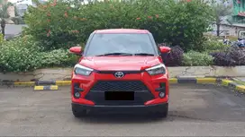 Toyota Raize 1.2 G CVT AT Merah 2024 Like New Low KM 3rb Perak Record
