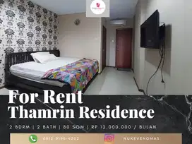 Disewakan Apartement Thamrin Residence City Home 2 BR Furnished