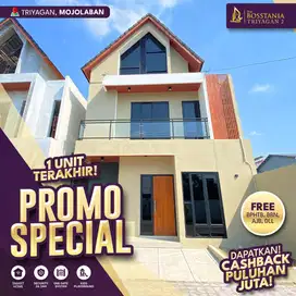 RUMAH MEWAH 2 LANTAI TIMUR PUSAT KOTA SOLO