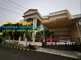 Rumah Mewah American Klasik Area Elit Komplek Danau Sunter, Jakarta