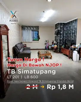 Turun harga ;Hargs di bawsh NJOP, di jual apartemen siap hunu