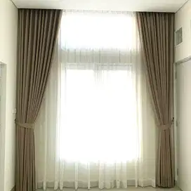 Toko Gorden Blackout Sekat Klinik Hordeng Pintu Gordyn Vitrase
