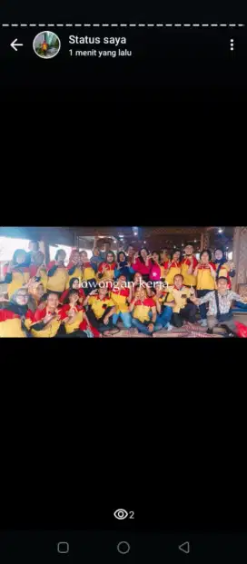 Info lowongan pekerjaan